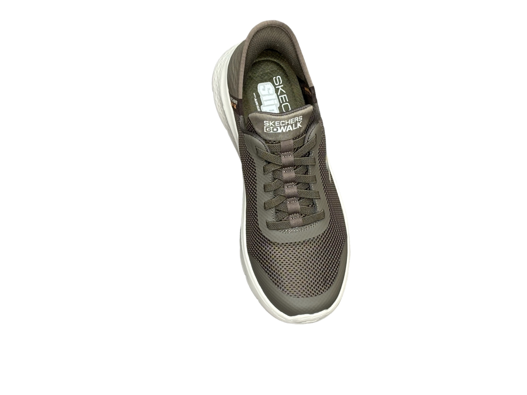 Brown skechers cheap go walk