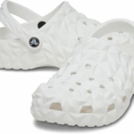 Crocs Classic geomatric clog wit