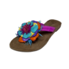 Lazamani Slipper bloem multi colour bloem