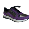 Rieker Sneaker aubergine brons zwart H