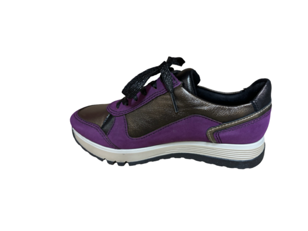 Rieker Sneaker aubergine brons zwart H