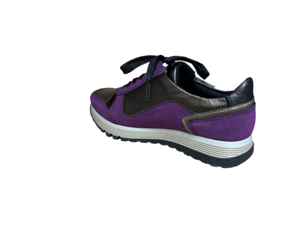 Rieker Sneaker aubergine brons zwart H