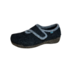 Q Fit Noor zwarte pantoffel dicht