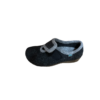 Q Fit Noor zwarte pantoffel dicht