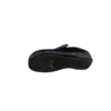 Q Fit Noor zwarte pantoffel dicht