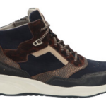 Durea Sneaker hh Zwart blauw brons espresso H Dames