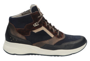 Durea Sneaker hh Zwart blauw brons espresso H Dames