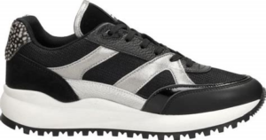 Maruti Boyd Zwart zilver sneaker