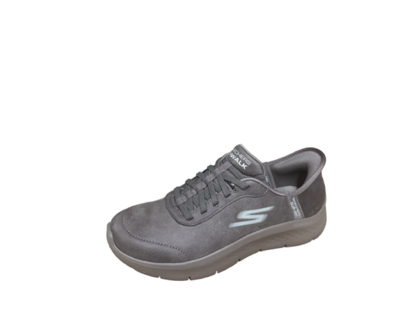 Skechers Go walk flex mali bruin slipins