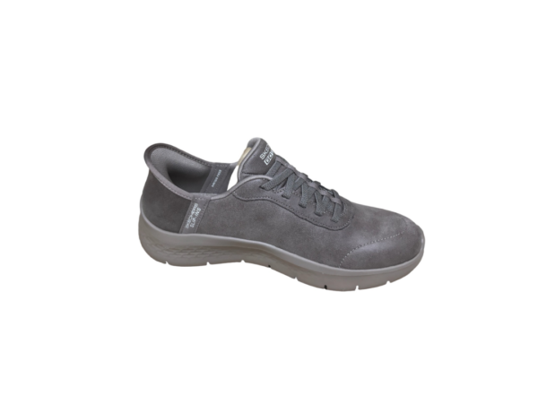 Skechers Go walk flex mali bruin slipins