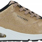 Skechers Uno diamond shatter goud glitter metallic