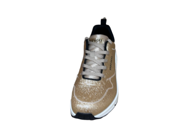 Skechers Uno diamond shatter goud glitter metallic