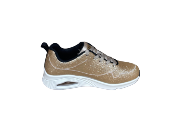 Skechers Uno diamond shatter goud glitter metallic