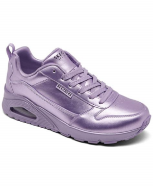 Skechers Uno galactic gal Lavendel metallic