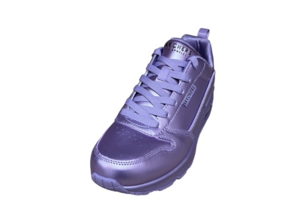 Skechers Uno galactic gal Lavendel metallic