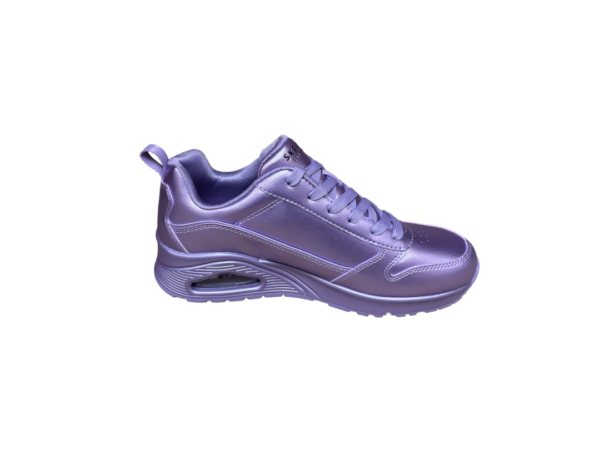 Skechers Uno galactic gal Lavendel metallic