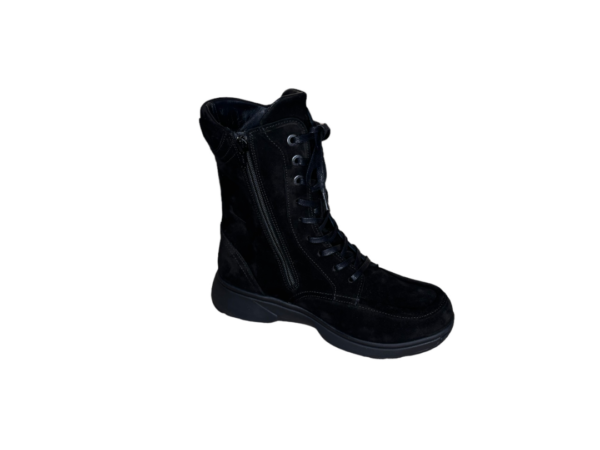 Xsensible Emilia zwarte veterboot