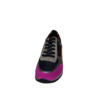 Helioform Combi Zwart fucsia, brons, blauw H sneaker