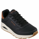 Skechers Uno black cognac