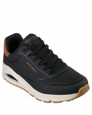 Skechers Uno black cognac