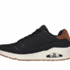 Skechers Uno black cognac