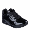 Skechers Uno shiny one black lak