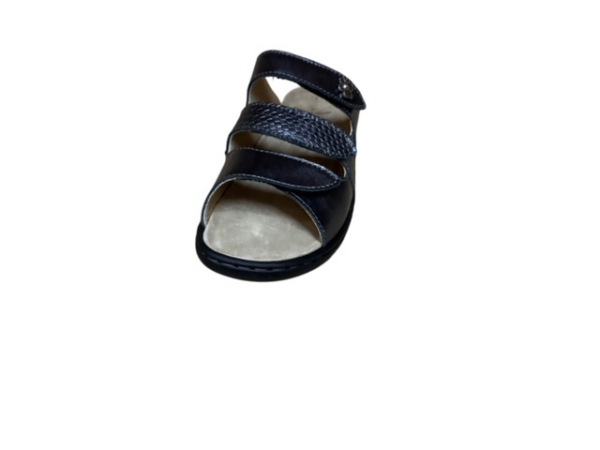 Wellness special zwart metallic slipper