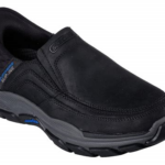 Skechers black slipins