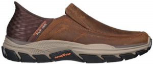 Skechers brown slip ins