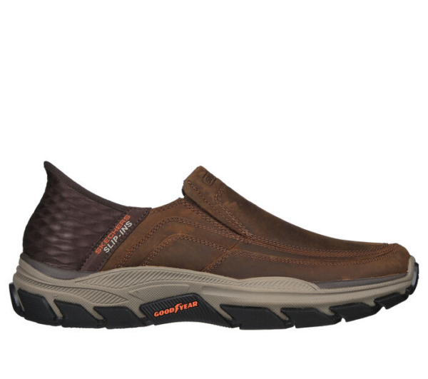 Skechers brown slip ins