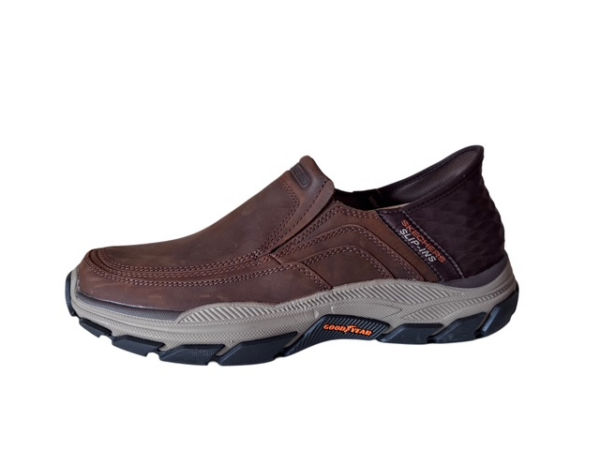 Skechers brown slip ins