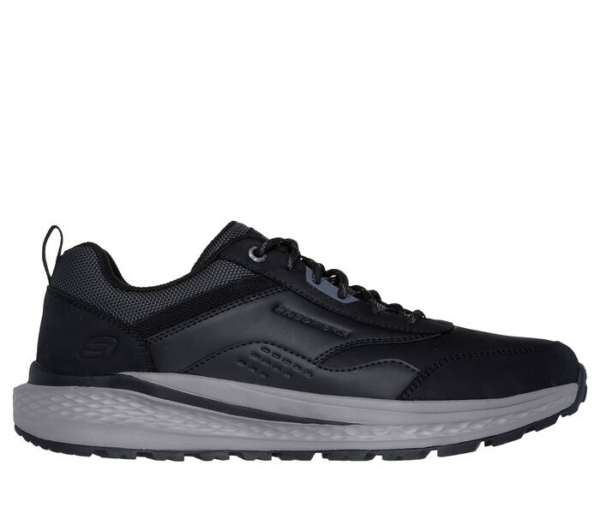 Skechers slade ultra peralto zwarte veterschoen