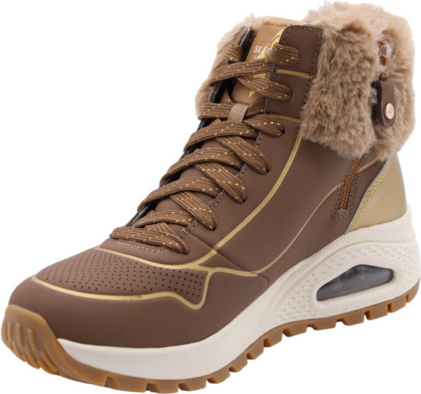 Skechers taupe gold