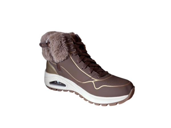 Skechers taupe gold