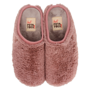 H.P. Kemerovo Roze fluffy pantoffel