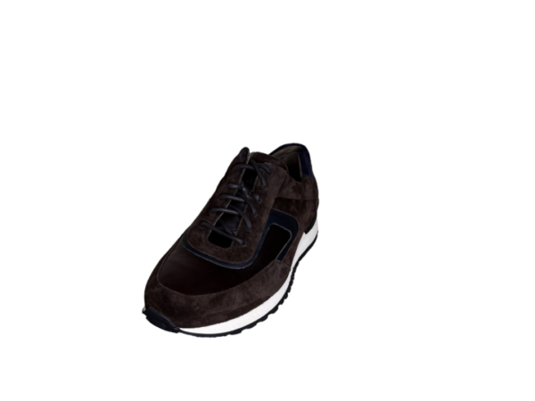 Gijs Bruin blauwe sneaker H