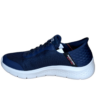 Skechers Go walk flex hands up navy Heren