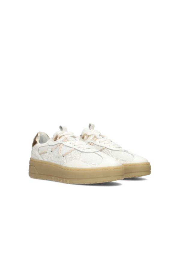 Poelman Sneaker white anaconda